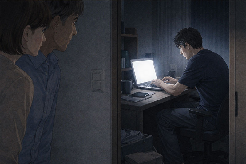 らいさぽセンター本校 |引きこもり、不登校、ニートの就労支援、自立支援 | 40代で退職後ひきこもりになる心理とは らいさぽセンター本校 |引きこもり、不登校、ニートの就労支援、自立支援|40代で退職後ひきこもりになる心理とは