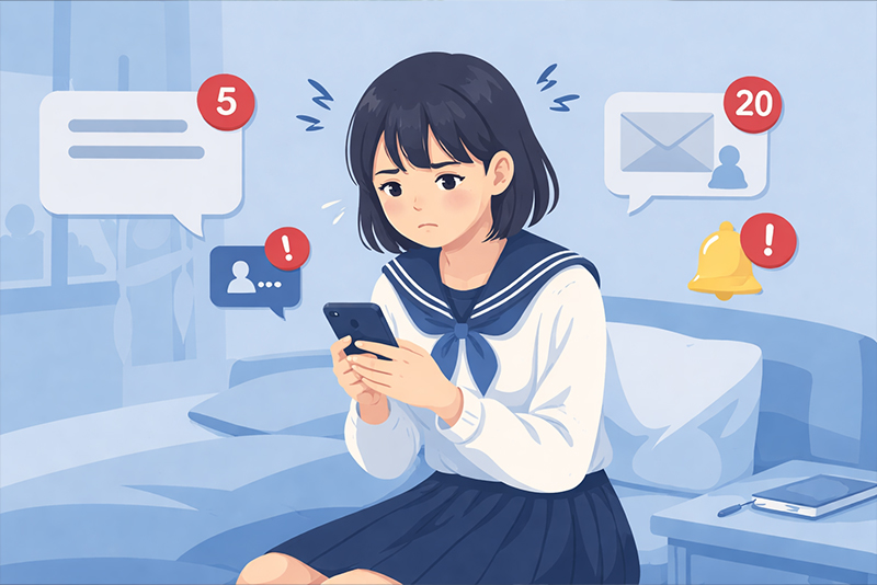 らいさぽセンター本校 ｜引きこもり、不登校、ニートの就労支援、自立支援 | 友達関係が原因？女子中学生の不登校に多い背景とは