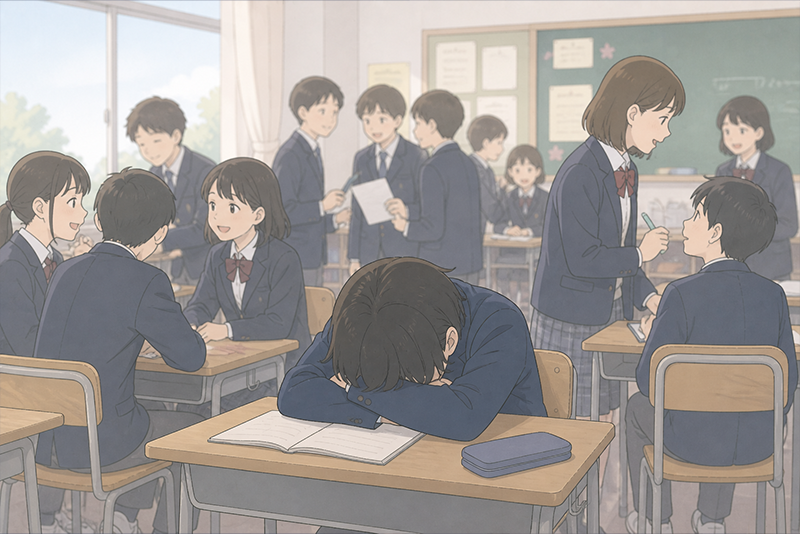 らいさぽセンター本校 ｜引きこもり、不登校、ニートの就労支援、自立支援 | 不登校と発達特性の関係｜集団生活で疲れやすい子どもについて
