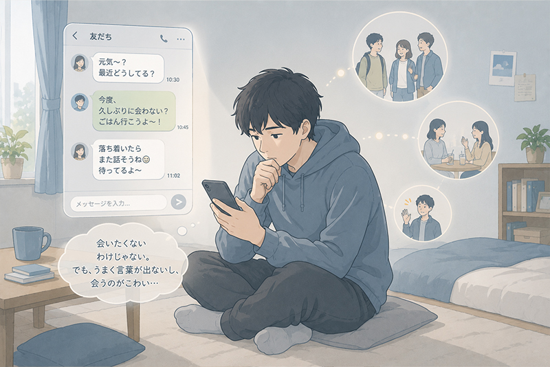 らいさぽセンター本校 ｜引きこもり、不登校、ニートの就労支援、自立支援 | 「会いたくないわけではない」引きこもりで人間関係を避ける心理とは