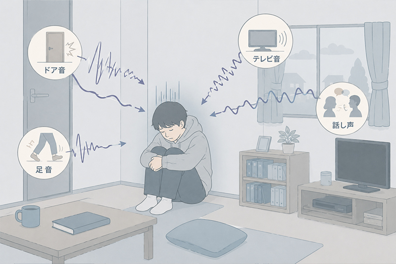 らいさぽセンター本校 |引きこもり、不登校、ニートの就労支援、自立支援 | 引きこもりと“音ストレス”の関係|生活音で疲弊するケースについて らいさぽセンター本校 |引きこもり、不登校、ニートの就労支援、自立支援|引きこもりと“音ストレス”の関係|生活音で疲弊するケースについて