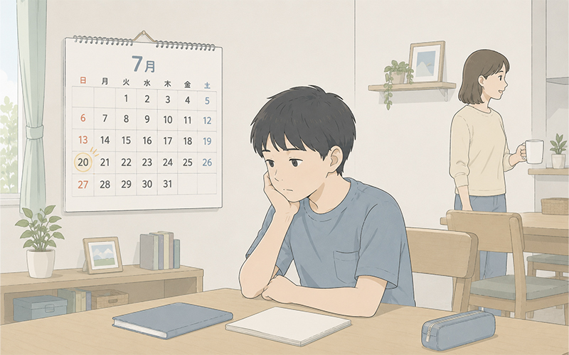 らいさぽセンター本校 ｜引きこもり、不登校、ニートの就労支援、自立支援|親が気づきにくい夏休み前の心の揺れとその向き合い方