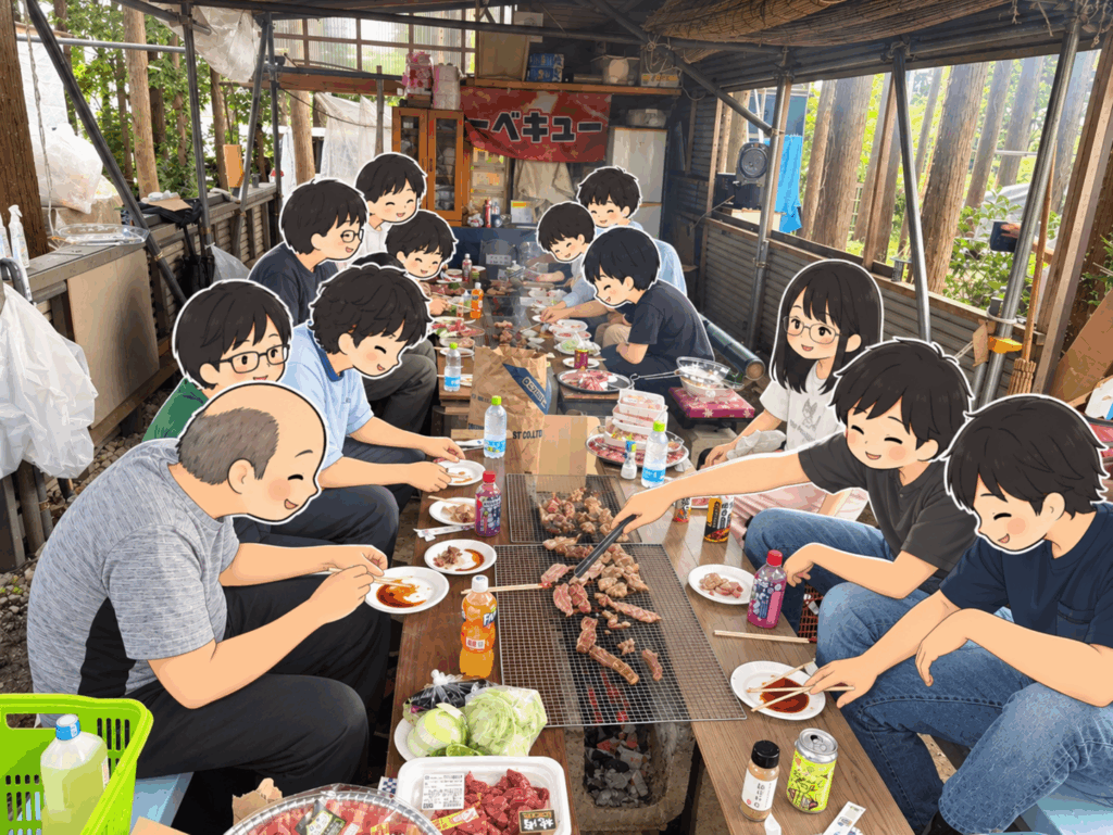 らいさぽセンター本校 ｜引きこもり、不登校、ニートの就労支援、自立支援 | らいさぽ夏のBBQを開催しました！