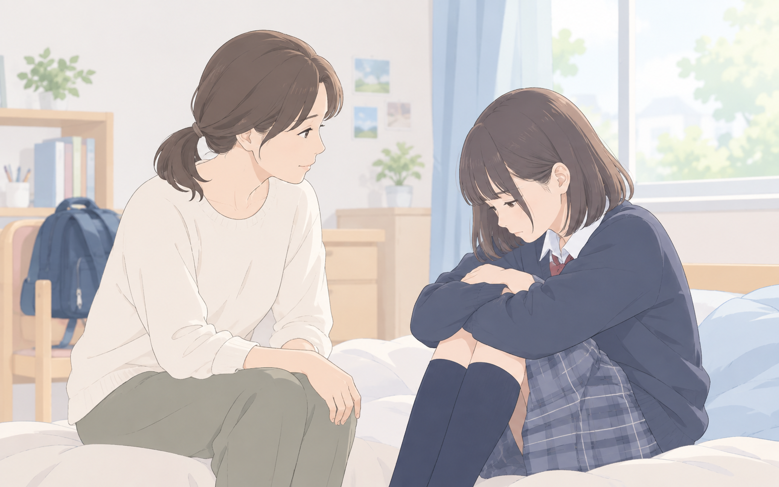 らいさぽセンター本校 |引きこもり、不登校、ニートの就労支援、自立支援 | 中学生女子の不登校に悩んだら|子どもを責めずに家族ができること らいさぽセンター本校 |引きこもり、不登校、ニートの就労支援、自立支援|中学生女子の不登校に悩んだら|子どもを責めずに家族ができること